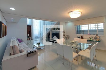 Sala de casa de condomínio à venda com 4 quartos, 305m² em Swiss Park, Campinas