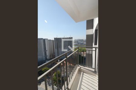 Varanda de apartamento para alugar com 2 quartos, 40m² em Veleiros, São Paulo