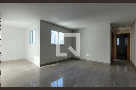 Sala de apartamento à venda com 2 quartos, 114m² em Vila Valparaiso, Santo André