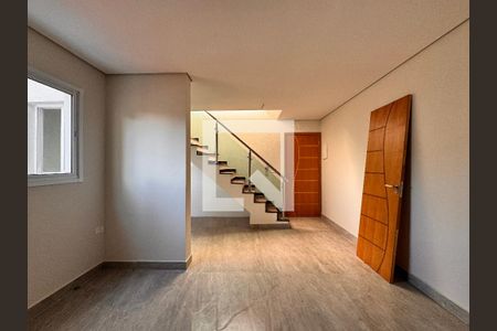 Sala de apartamento à venda com 2 quartos, 106m² em Vila Valparaiso, Santo André