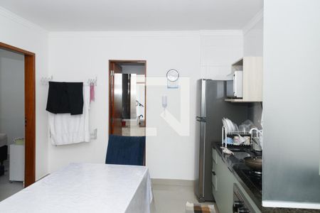 Sala/Cozinha de apartamento à venda com 2 quartos, 42m² em Vila Gustavo, São Paulo