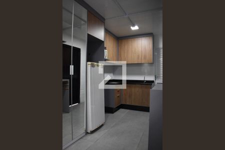 Cozinha de kitnet/studio para alugar com 1 quarto, 15m² em Boqueirão, Curitiba