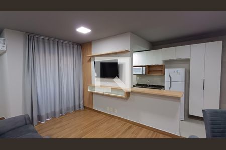 Sala de apartamento para alugar com 1 quarto, 45m² em Jardim America, Sorocaba