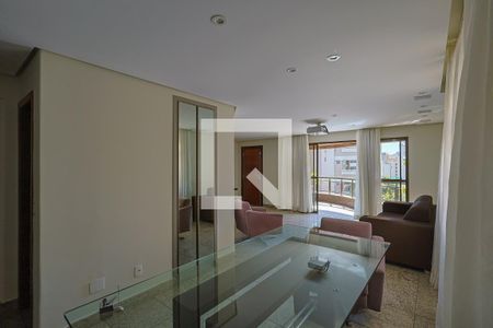 Sala de apartamento para alugar com 4 quartos, 197m² em Santo Antônio, Belo Horizonte