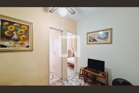 Sala  de apartamento para alugar com 2 quartos, 43m² em Canto do Forte, Praia Grande
