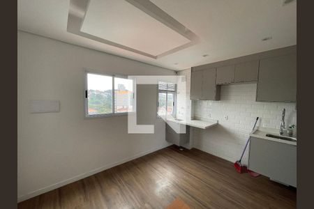 Sala de apartamento para alugar com 1 quarto, 27m² em Jardim Trussardi, São Paulo