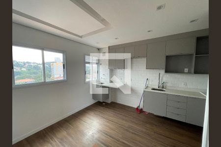 Sala de apartamento para alugar com 1 quarto, 27m² em Jardim Trussardi, São Paulo