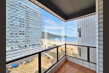 Varanda da Sala de apartamento para alugar com 4 quartos, 168m² em Canto do Forte, Praia Grande