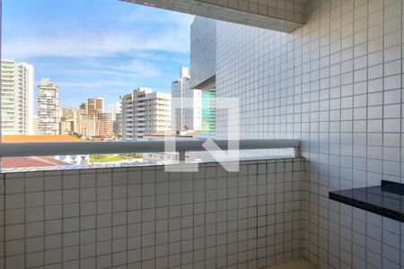 Varanda de apartamento para alugar com 1 quarto, 44m² em Vila Caiçara, Praia Grande