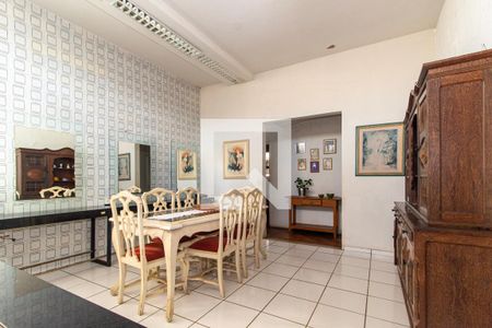 Sala jantar  de casa à venda com 7 quartos, 430m² em Cidade Jardim, Belo Horizonte