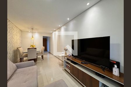 Sala de apartamento à venda com 2 quartos, 73m² em Vila Principe de Gales, Santo André