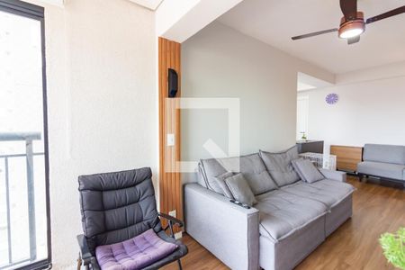 Varanda da Sala de apartamento para alugar com 2 quartos, 67m² em Centro, Osasco