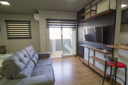 Sala de apartamento para alugar com 1 quarto, 45m² em Jardim America, Sorocaba