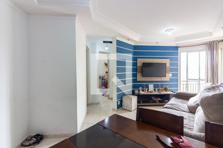 Sala  de apartamento à venda com 2 quartos, 54m² em São Pedro, Osasco