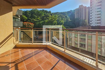 Varanda de apartamento para alugar com 3 quartos, 103m² em Pitangueiras, Guarujá