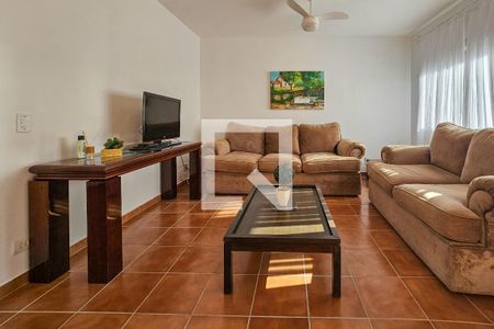 Sala de apartamento para alugar com 3 quartos, 103m² em Pitangueiras, Guarujá