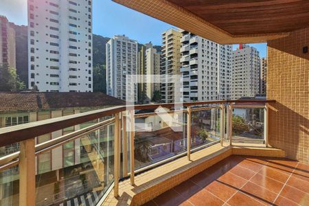 Varanda de apartamento para alugar com 3 quartos, 103m² em Pitangueiras, Guarujá