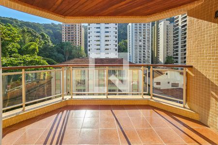 Varanda  de apartamento para alugar com 3 quartos, 103m² em Pitangueiras, Guarujá