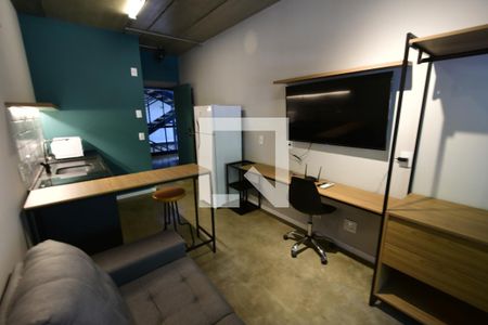 Studio para alugar com 25m², 1 quarto e 1 vagaQuarto / Sala / Cozinha