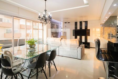 Sala de apartamento à venda com 3 quartos, 124m² em Jardim do Mar, São Bernardo do Campo