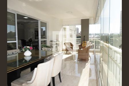 Varanda Sala de apartamento à venda com 3 quartos, 153m² em Vila Albertina, São Paulo