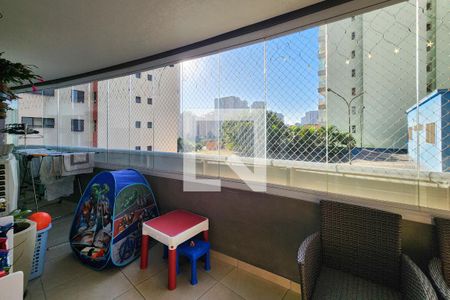 Varanda de apartamento à venda com 3 quartos, 104m² em Baeta Neves, São Bernardo do Campo