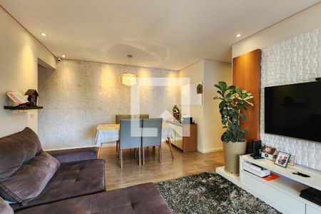 Sala de apartamento à venda com 3 quartos, 104m² em Baeta Neves, São Bernardo do Campo