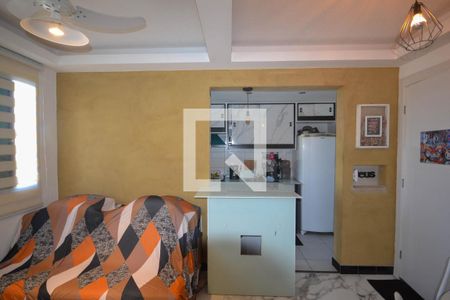 Sala de apartamento para alugar com 2 quartos, 48m² em Santo Antonio da Prata, Belford Roxo