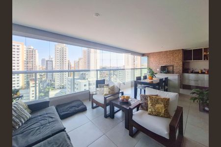 Varanda Sala de apartamento à venda com 3 quartos, 139m² em Santana, São Paulo