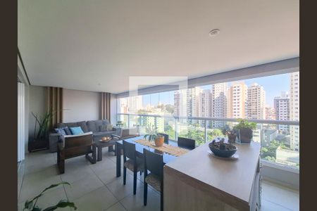 Varanda Sala de apartamento à venda com 3 quartos, 139m² em Santana, São Paulo