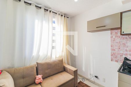 Sala de apartamento para alugar com 1 quarto, 26m² em Santo Amaro, São Paulo