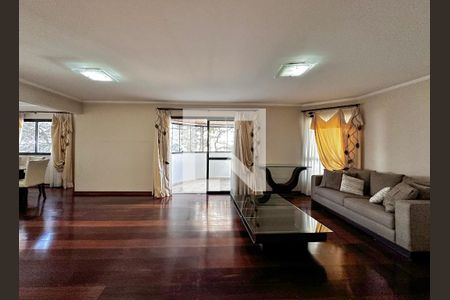 Sala de apartamento para alugar com 4 quartos, 240m² em Campo Belo, São Paulo