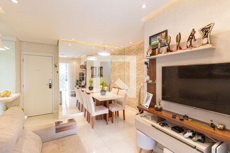 Sala de apartamento para alugar com 2 quartos, 64m² em Continental, Osasco