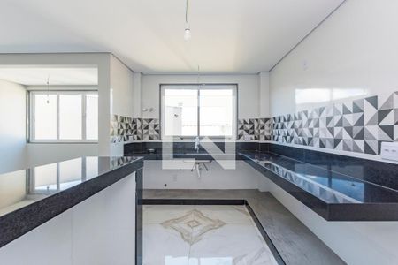 Cozinha de casa à venda com 4 quartos, 80m² em Nova Gameleira, Belo Horizonte