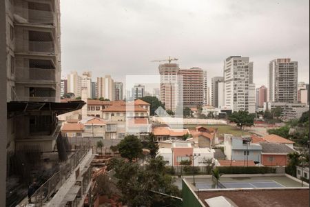 Vista da Varanda do Studio de kitnet/studio para alugar com 1 quarto, 34m² em Vila Clementino, São Paulo