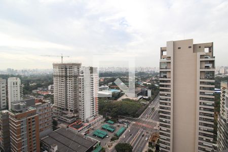 Vista de apartamento à venda com 1 quarto, 63m² em Indianópolis, São Paulo