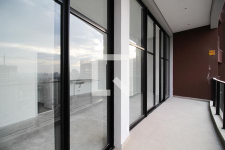 Varanda  de apartamento à venda com 1 quarto, 63m² em Indianópolis, São Paulo