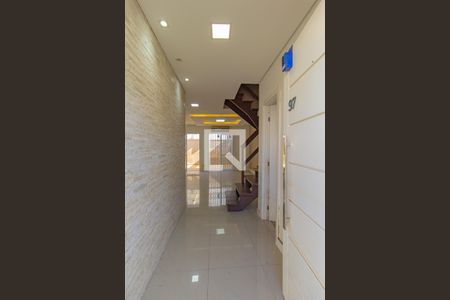 Sala de casa de condomínio para alugar com 3 quartos, 166m² em Centro, Canoas