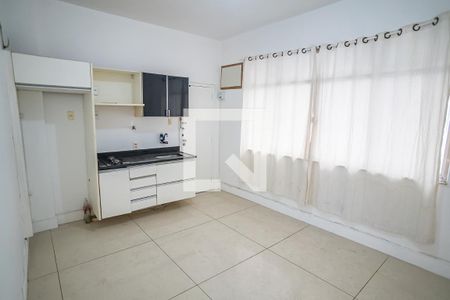 Sala/Cozinha de apartamento à venda com 1 quarto, 40m² em Botafogo, Rio de Janeiro