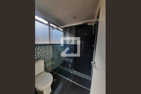 Banheiro de kitnet/studio para alugar com 1 quarto, 56m² em Vila Olímpia, São Paulo