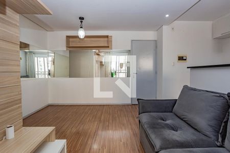 Sala de apartamento à venda com 2 quartos, 51m² em Vila das Mercês, São Paulo