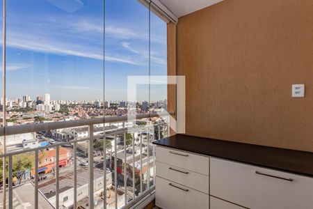 Varanda da Sala de apartamento à venda com 2 quartos, 51m² em Vila das Mercês, São Paulo