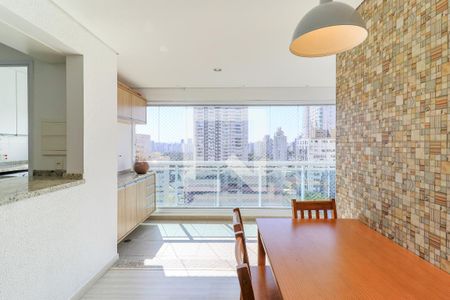 Sala de Jantar de apartamento à venda com 2 quartos, 76m² em Jardim Santo Amaro, São Paulo