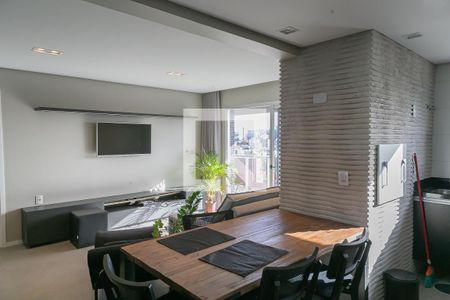 Apartamento para alugar com 63m², 1 quarto e 2 vagasSala