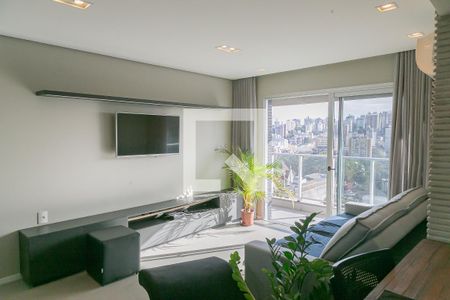 Sala de apartamento para alugar com 1 quarto, 63m² em Petrópolis, Porto Alegre