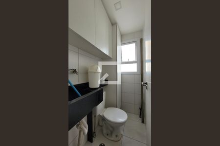 Banheiro  de apartamento para alugar com 3 quartos, 120m² em Campestre, Santo André