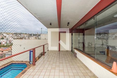 Varanda da Sala 1 de casa para alugar com 4 quartos, 540m² em São Bento, Belo Horizonte