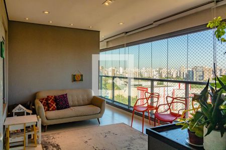 Varanda sala  de apartamento à venda com 3 quartos, 95m² em Vila Clementino, São Paulo