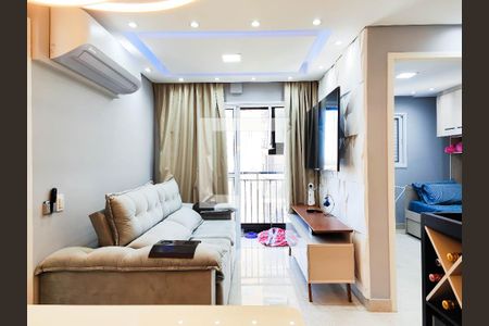 Sala de apartamento para alugar com 2 quartos, 52m² em Jardim Jamaica, Santo André