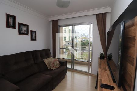 Sala de TV de apartamento à venda com 2 quartos, 56m² em Chácara Califórnia, São Paulo